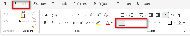 Mengenal Jenis Perataan Teks (Paragraf) – Office 365 Web #4
