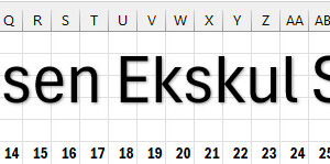 Membuat Absen Digital Menggunakan Ms. Excel – Part 3